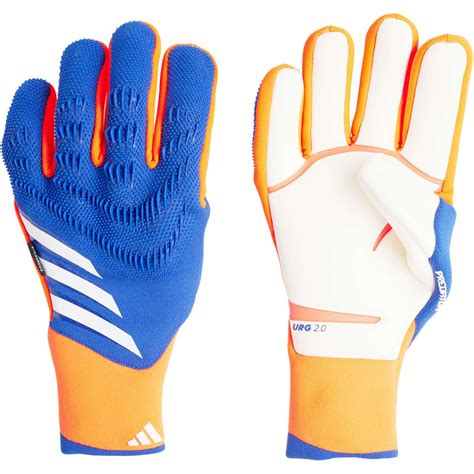 adidas predator pro torwarthandschuhe in desert solar rot mit fingersaver|adidas Predator Pro Fingersave Promo Solar Energy.